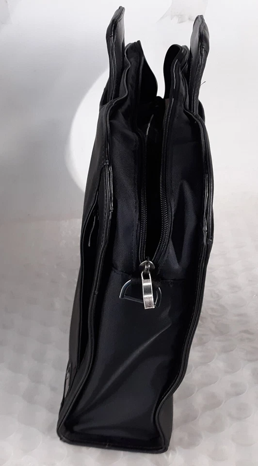 Bolso ejecutivo de cuero para computadora portátil Dell de 18" con correa para el hombro Foto 2 de 4