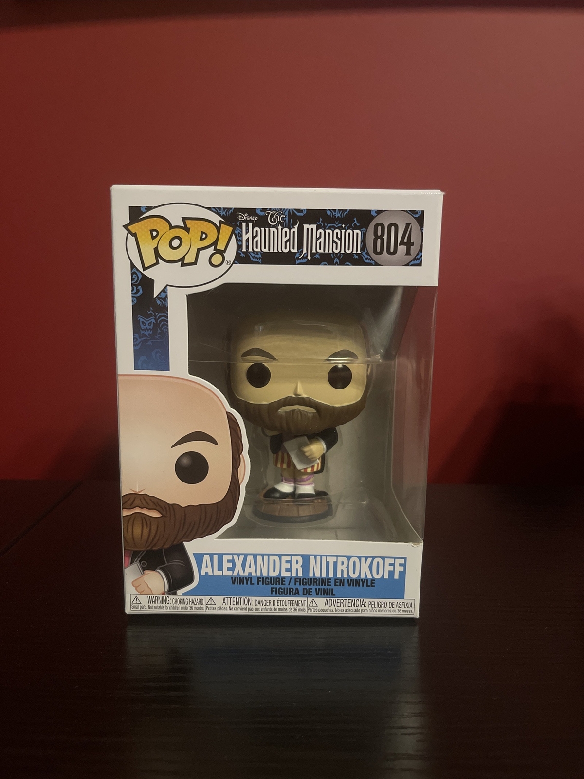 Pop! Funko Disney: Haunted Mansion - Alexander Nitrokoff Vinyl Figure