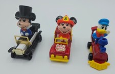Disney Mickey Car, Mickey Firetruck, Donald Train Vintage