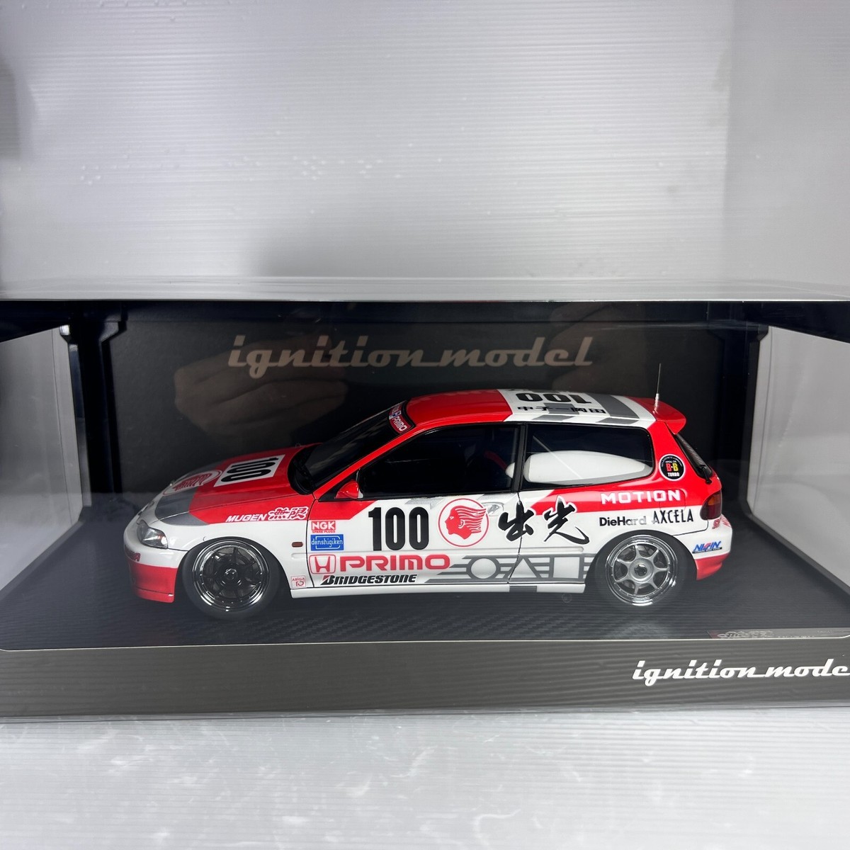 1/18 IG ignition #IG3353 Honda 出光 MOTION 無限 CIVIC (#100