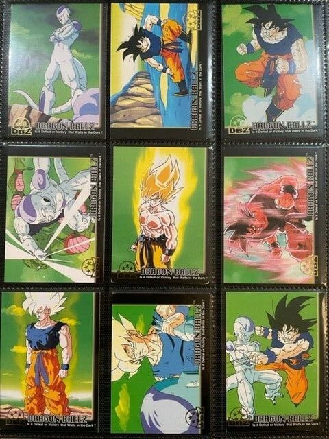 Dragon Ball Z 1999 Trading Cards Series 3 Set Cards 1-72 UPDATED