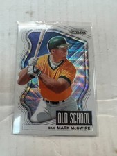Mark McGwire 2022 Panini Prizm Old School White Wave Prizm #OS-7 NrMt