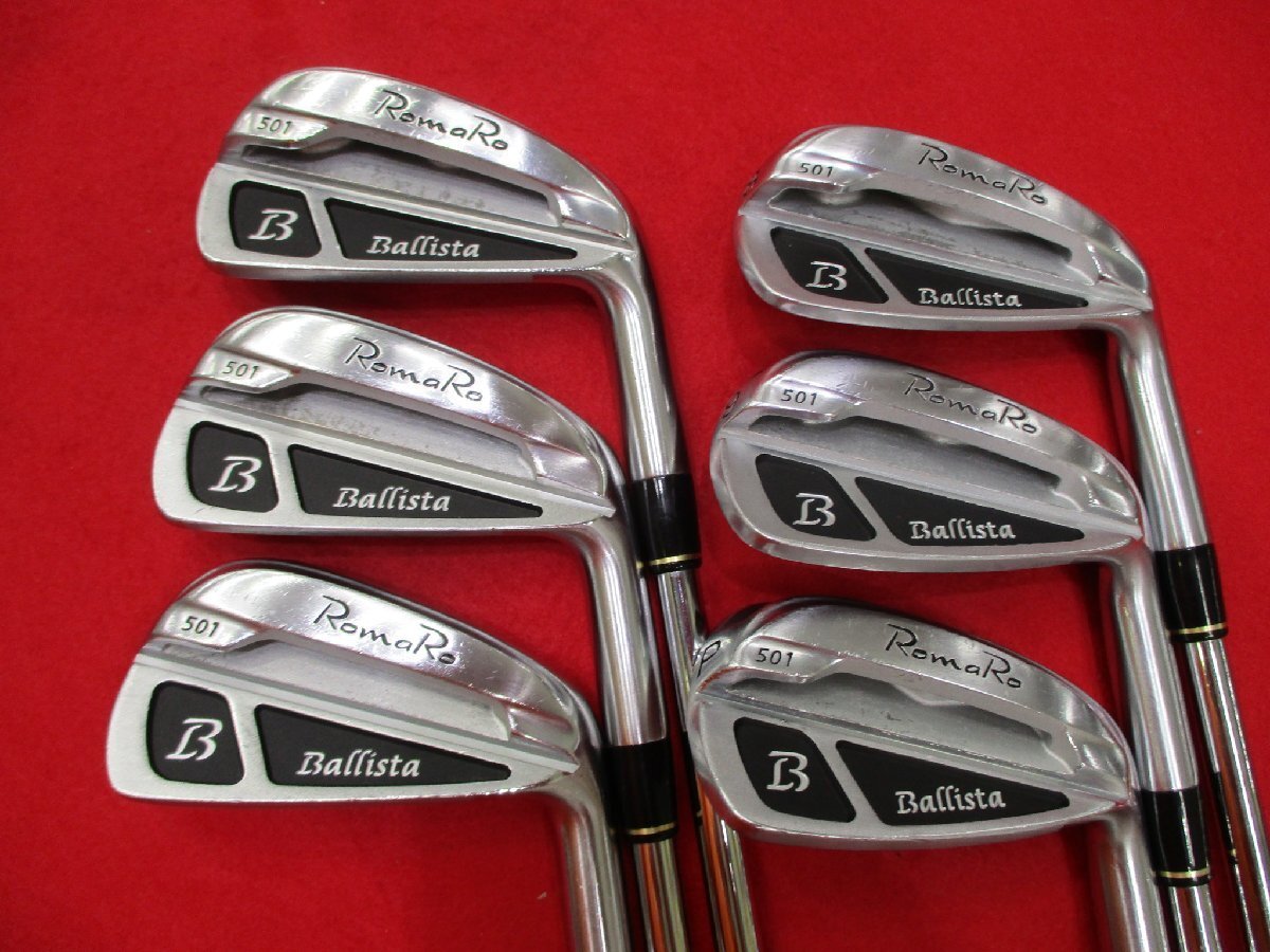 Golf Iron Set RomaRo Ballista 501 N.S.PRO 950GH (S) 6pcs 5-P Golf Iron Set RomaRo Ballista 501 N.S.PRO 950GH (S) 6pcs 5-P