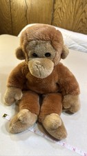 Ty Beanie Baby Bongo Monkey 1995 Brown Plush Toy