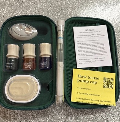 Lifelines Sensory Essentials Travel Set Melissa Bernstein Essential Oils #26
