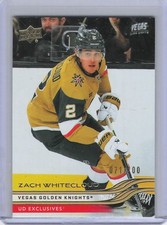 2025-26 Upper Deck Exclusives #634 Zach Whitecloud Vegas Golden Knights 071/100