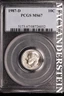 1987-D Roosevelt Dime - PCGS MS67 - Scarce No Reserve #SLK786