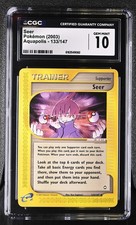 2003 Aquapolis Pokemon Seer CGC 10 133/147 on eBay