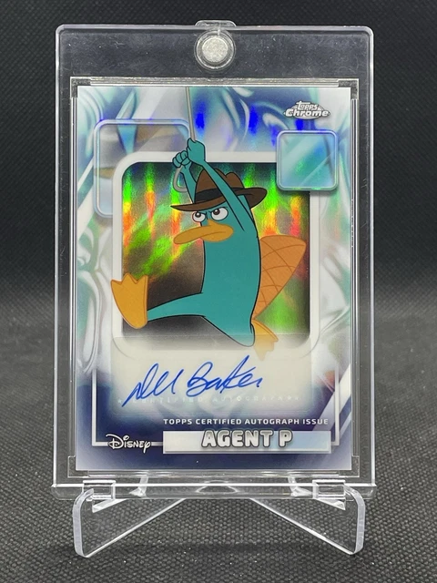 2026 Topps Chrome Refractor Agent P Authentic Auto AA-DBB Dee Bradley Baker
