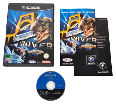 Nintendo GameCube, Universal Studios Theme Park Adventure, Kemco, Pal, OVP