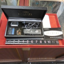 Yashica Atoron Ultra Miniature Camera Original Box Case Flash  Filters JP