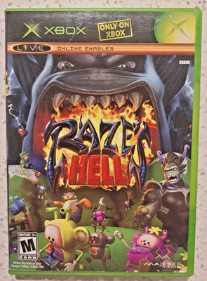 Raze's Hell (Original XBOX, 2005, NTSC) TESTED, WORKING, & CLEAN