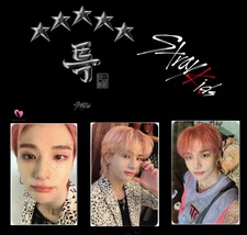 Stray Kids Hyunjin '5-Star' Version A, B, & Digipack Five Star Photocards SKZ