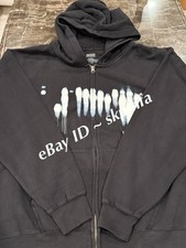 NINE INCH NAILS Hoodie Zip 2XL - With Teeth 20 AUTHENTIC - Halo 19
