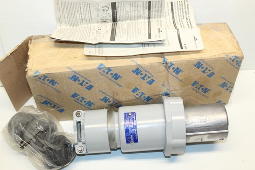 ⭐NUOVO CON SCATOLA⭐EATON CROUSE HINDS CCP1034CD SPINA 100A 600V 3W 4P 🔴USA🔵 - Foto 1 di 16
