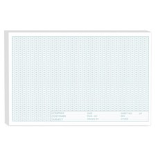 Isometric Graph Paper 11x17, 50 Sheets Large Pads, Top 11x17 IN