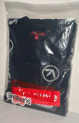 Brand New - Supreme x Aphex Twin Thermal Long Sleeve - Black
