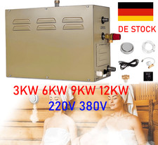 Automatico 6/9/12KW Generatore di Vapore Controllo per Sauna Spa Doccia DE STOCK