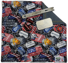 50 WAYS POCKET POCKET HANK Everyday Carry EDC Gear USA Tags USMC Blue US Marines