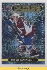 2021-22 Upper Deck Series 2 Dazzlers Blue Mikko Rantanen #DZ-61 READ iv9