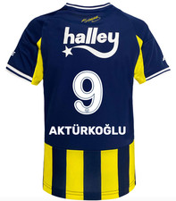 Fenerbahce Adidas 2025/26 Kerem Akturkoglu 9 Home Jersey Off. Licensed