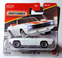 Matchbox - 1969 Camaro Ss 396 - Mbx Showroom 2026 - JHP18