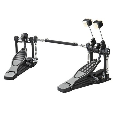 DFP4003 Profi Doppelpedal Doppelfußmaschine Einstellbare Federspannung Stabile