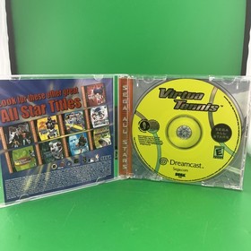 Virtua Tennis (Sega Dreamcast, 2000) Tested And Complete (T14)