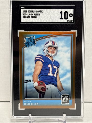 Josh Allen [Bronze] #154 2018 Donruss Optic card