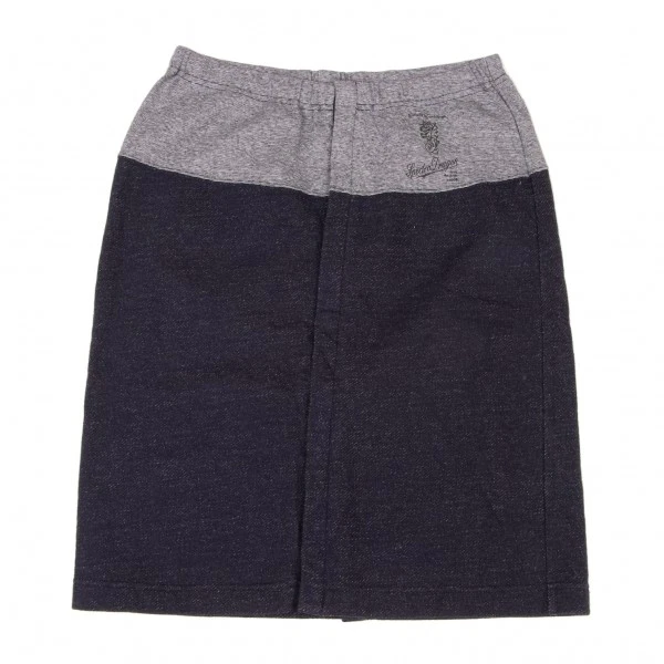 Falda Zucca Spectro Dragon Algodón Punto Logo Botón Frontal Talla M (K-139193) Foto 2 de 4