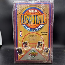 1991-92 Upper Deck NBA INAUGURAL EDITION Sealed Box