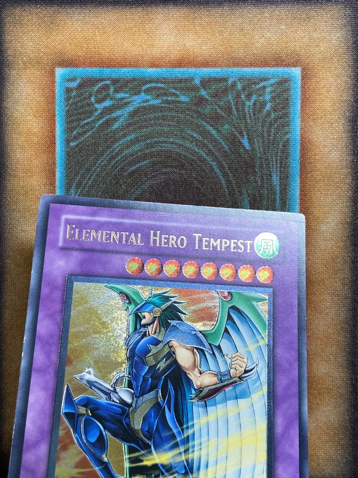 Yugioh Elemental Hero Tempest EEN-EN034 Ultimate raro 1ª edição VLP - Imagem 4 de 4
