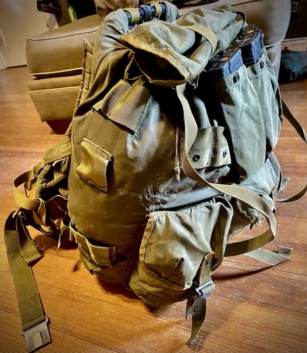 US GI ALICE Pack Field Backpack Ruck External Frame Straps Military OD ...