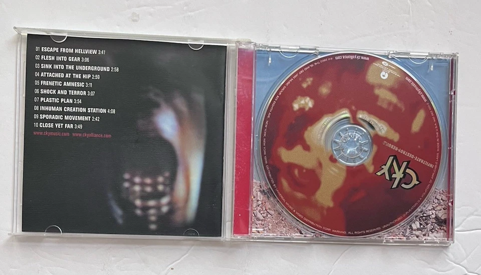 Infiltrate Destroy Rebuild by CKY (CD, 2002) Tested Foto 2 de 3