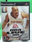 EA Sports NBA Live 2004 PlayStation 2 PS2 Game 2003 Tested Complete w/ Manual