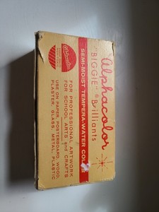 Vintage Alpha Color Biggie Water color paints