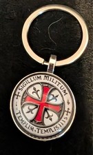 Knights Templar Key Ring