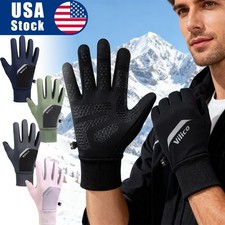 Winter Gloves for Men Women Warm Running Gloves Touchscreen Thermal Glove Liners