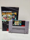 Super Mario All-Stars Super Nintendo SNES (1993) With Manual