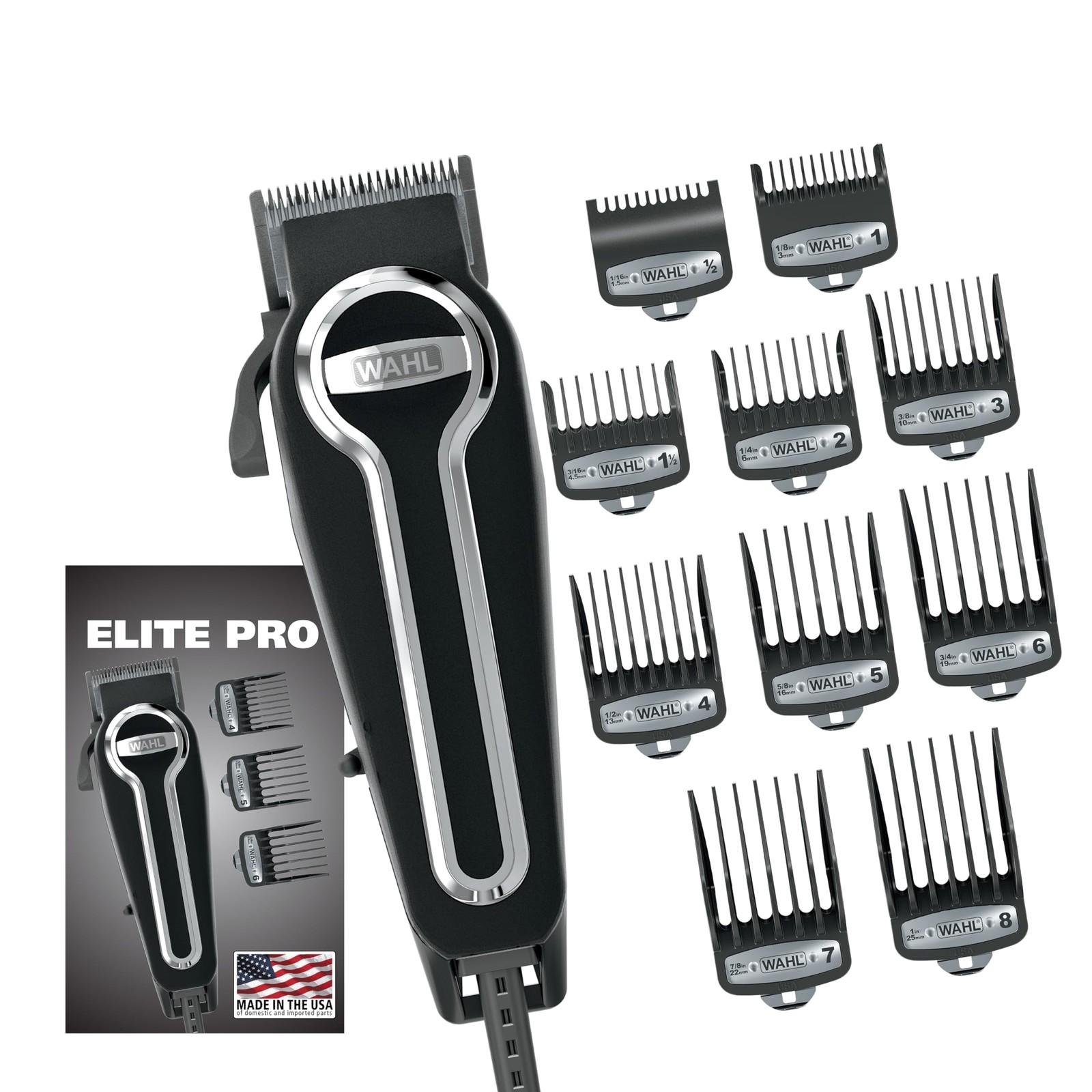 USA Elite Pro High-Performance Corded Home Haircut & Groomin