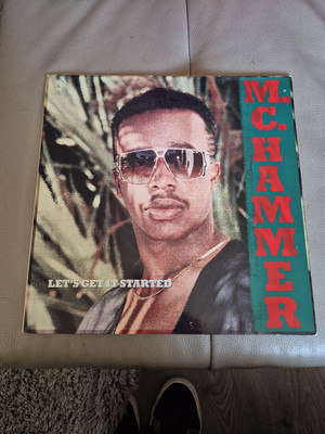 MC Hammer Let's Get It Started Capitol Records Debut Album 12'' Lp Vinyl Hip Hop 