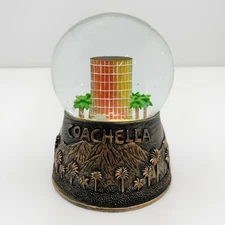 Coachella Festival Water Globe Spectra Tower November 2025 Metal Base 5.75 inch