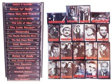 VINTAGE LOT OF 19 "WORLD'S GREATEST OLD TIME RADIO SHOWS" CASSETTE TAPES