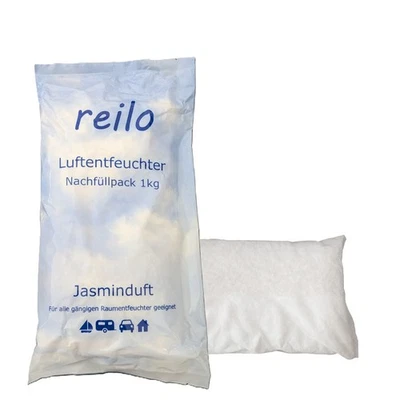 10x 1kg reilo Jasminduft Raum- Luftentfeuchter Granulat im Vliesbeutel