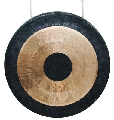Handcrafted 20  Nepalese Brass Gong   Deep Resonance with Mallet & Hanging Cord