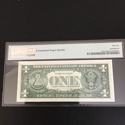 【リピーターSです✡️】 FR#1910-D $1.00 1977A F.R.N. Super repeater serial number D