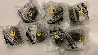 7x Leviton NEMA, L6-20, 70620FR, 170-02320-00B 2-P 3-W 250V/20A