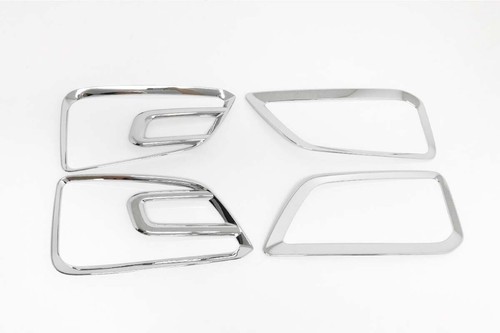 Chrome Head Lights Molding w/ Rear Reflectors Molding for Hyundai 2017 2018 Kona - Imagen 5 de 11