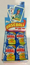 1989 Topps Baseball Cards, 1 Unopened Sealed Wax PACK From Wax Box, 15 Cards