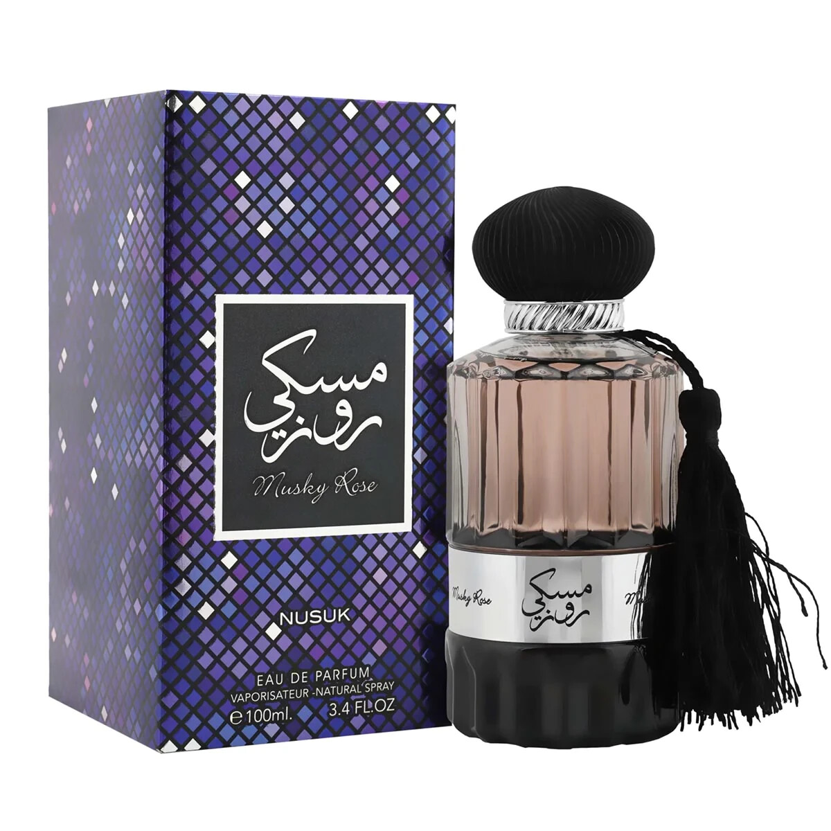 MUSKY ROSE Eau de Parfum 100ml Unisex by Nusuk